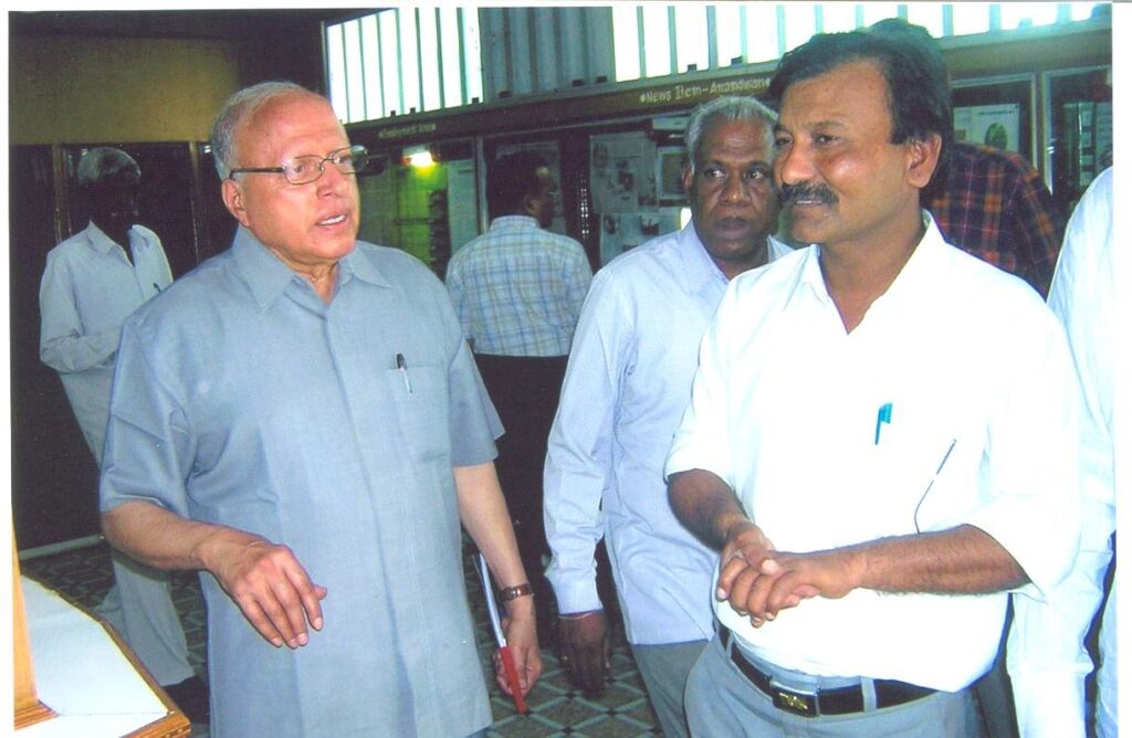 Renowned Geneticist Dr. M.S.Swaminathan, Ex-Chairman of Indian Agricultural Costs & Prices Commission